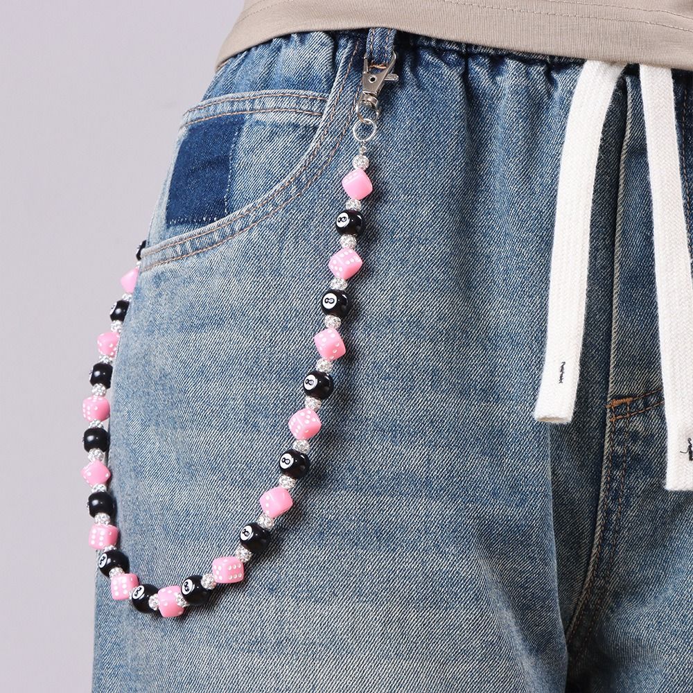 Jeans Chain Colorful Dice Wais - Women Bags Jeans recension och pris