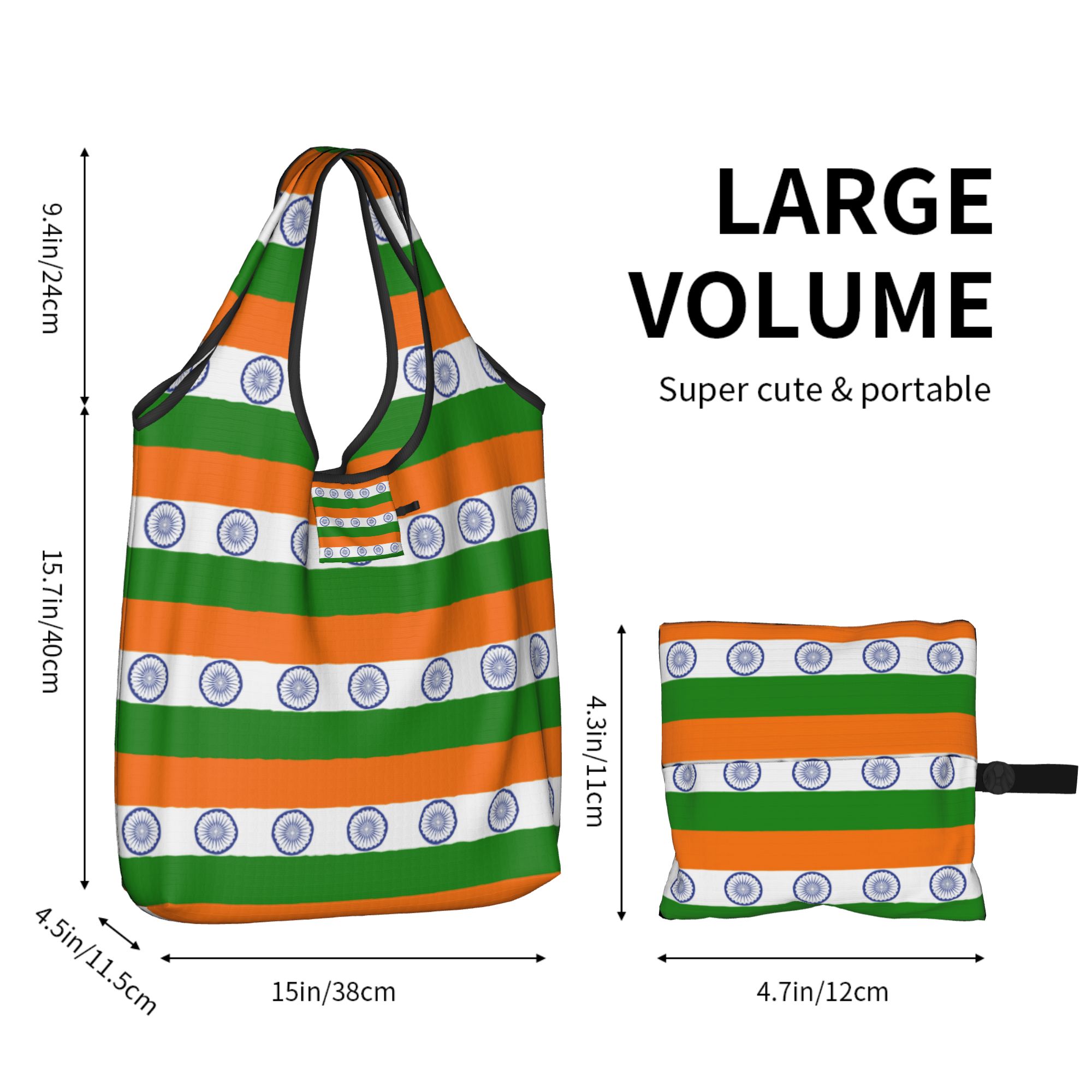 Reusable Flag Of Indias Shoppi - Women Bags India recension och pris