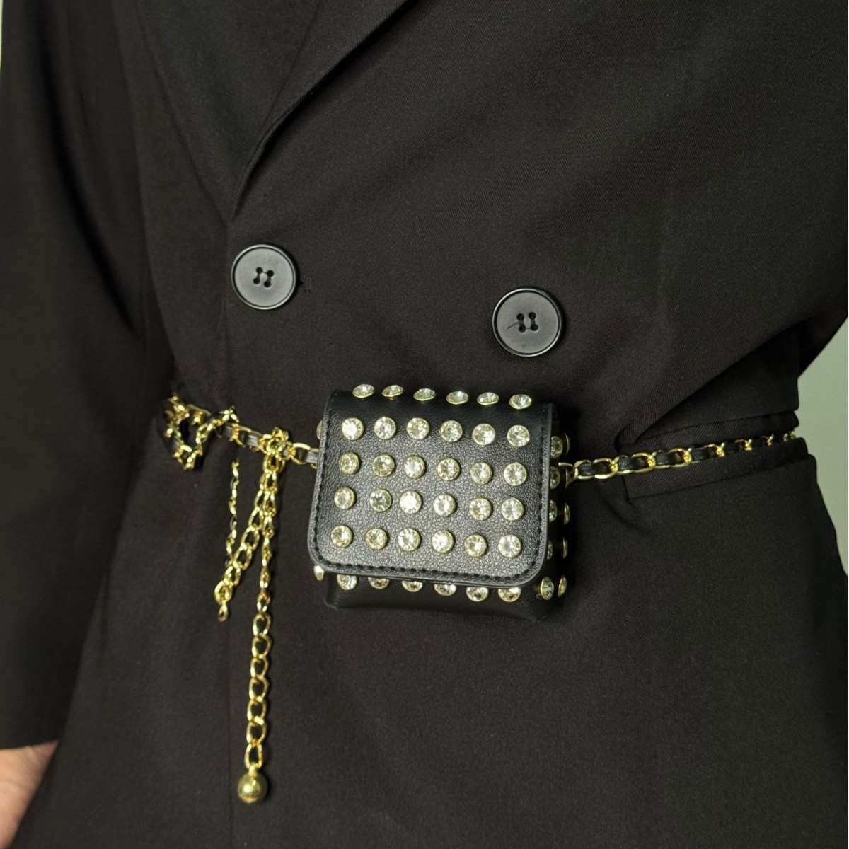Fashion Rivet Mini Waistpack S - Women Bags Jeans recension och pris