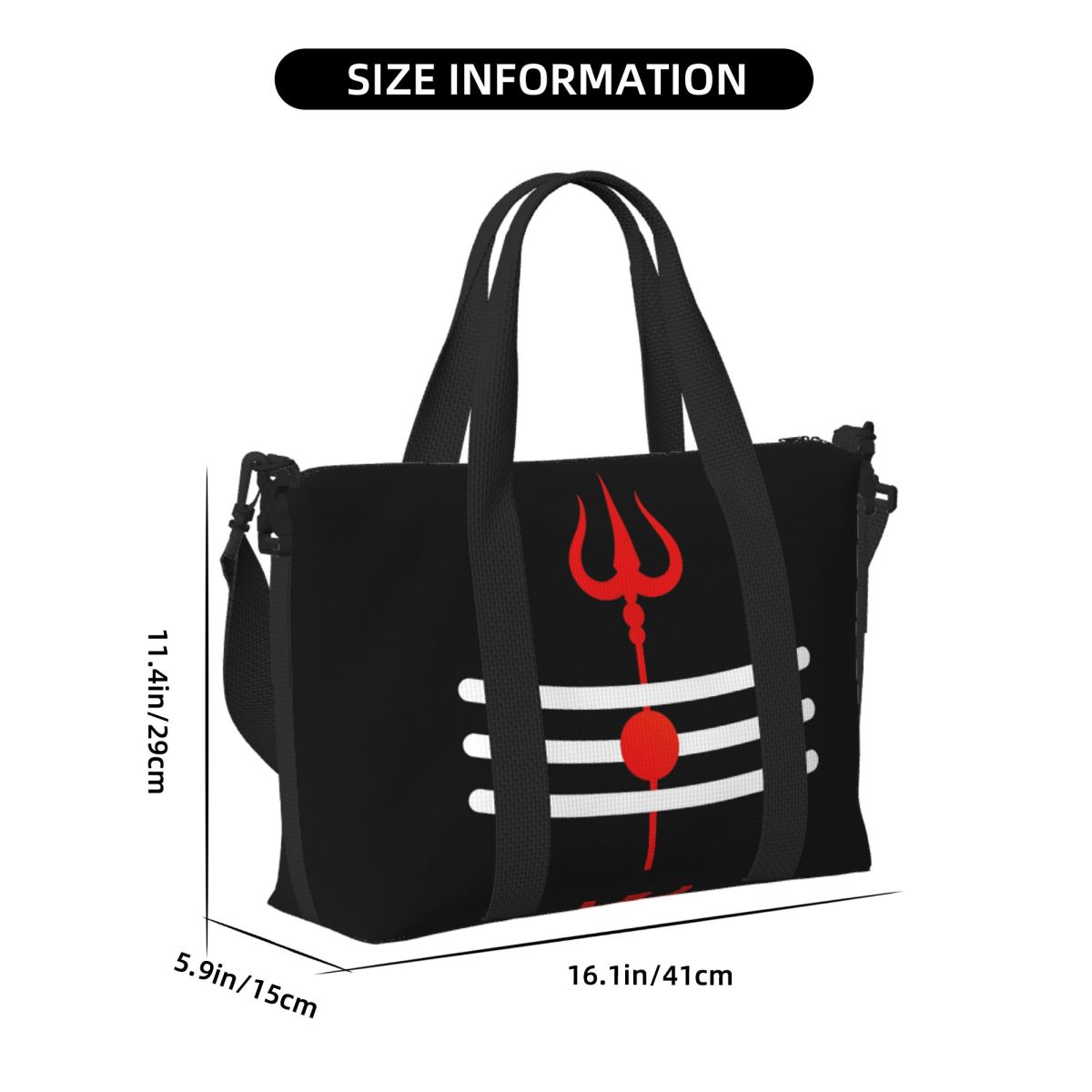 Custom Shiva Hindu God India L - Women Bags India recension och pris