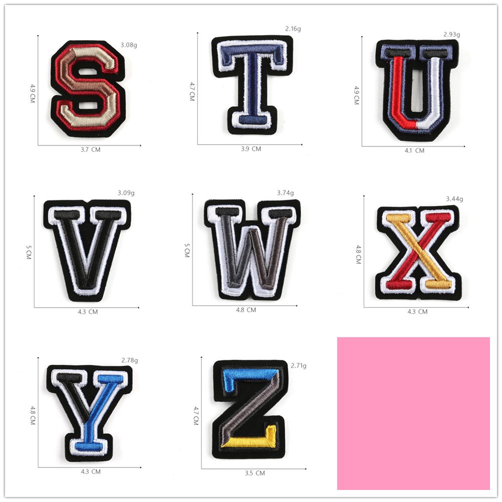 26Pcs A-Z Letters Patches Alph - Women Bags Jeans recension och pris