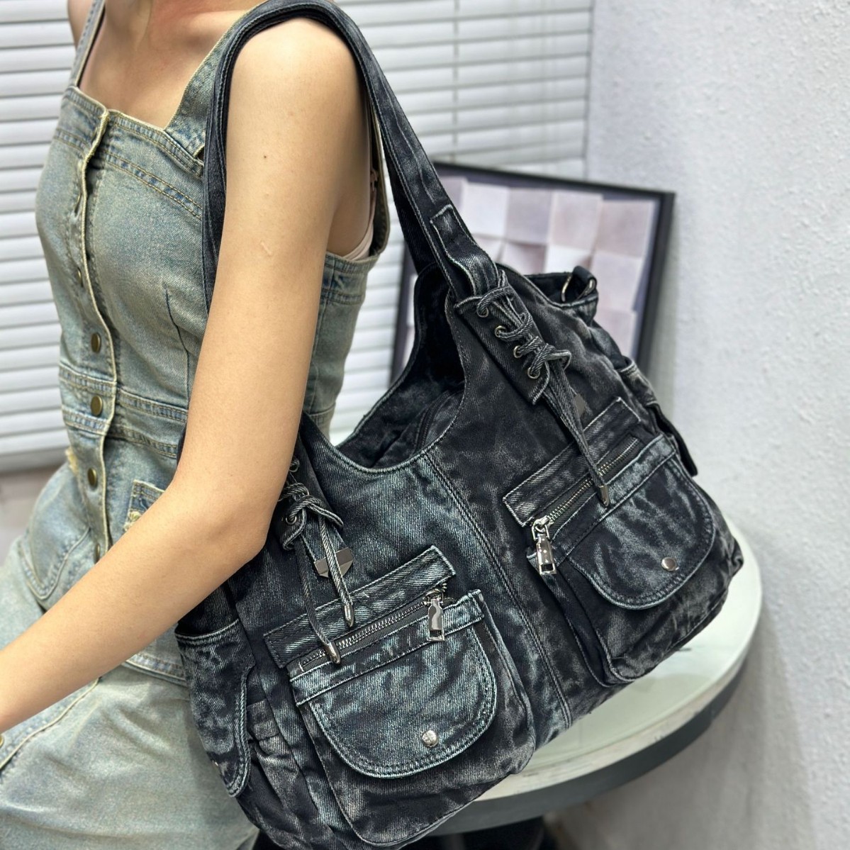 Women's Denim Bag Y2K Vintage  - Women Bags Jeans recension och pris