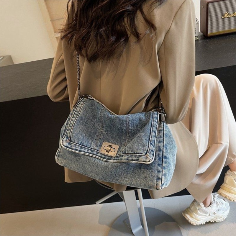 Harajuku Style Vintage Denim T - Women Bags Jeans recension och pris