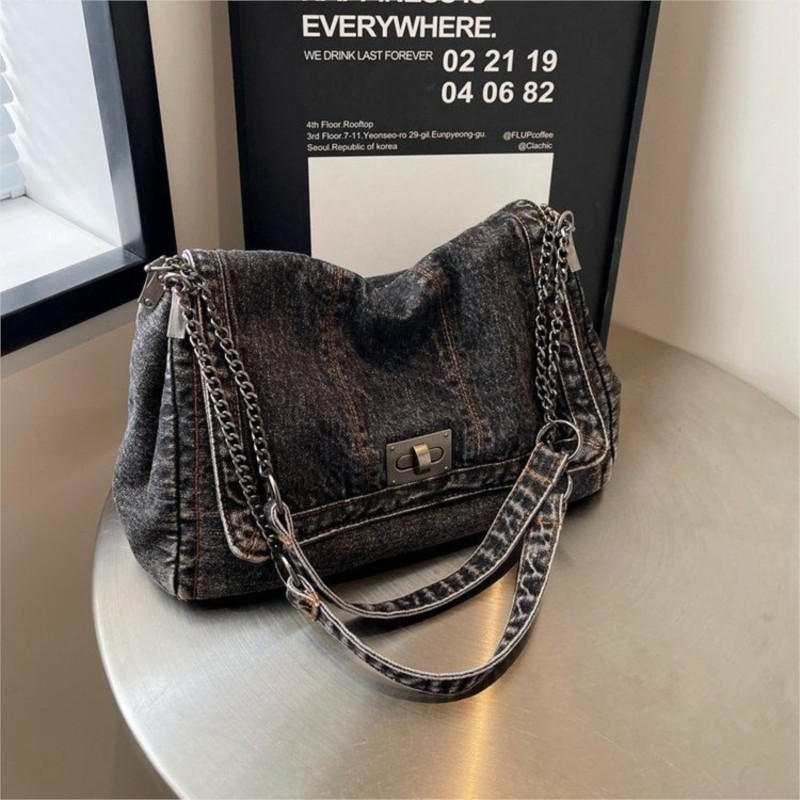 Harajuku Style Vintage Denim T - Women Bags Jeans recension och pris