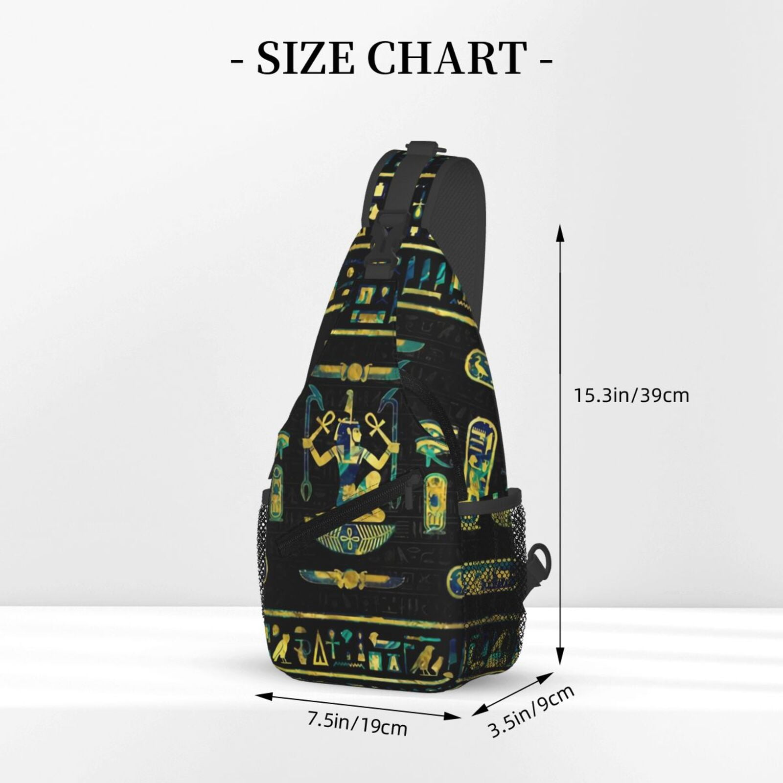 Egyptian Hieroglyphs Golden In - Women Bags India recension och pris
